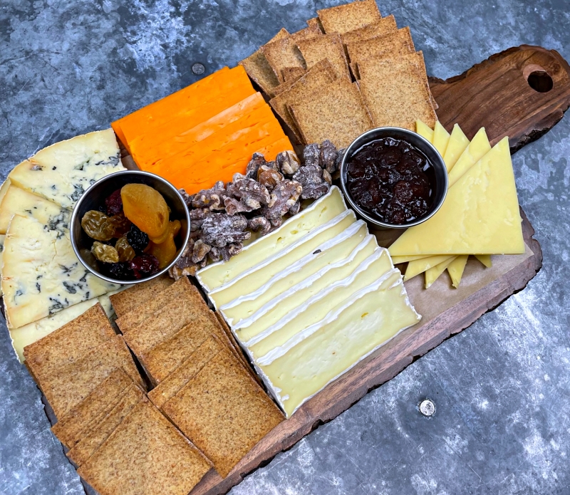 Cook at home box dinners cheese board