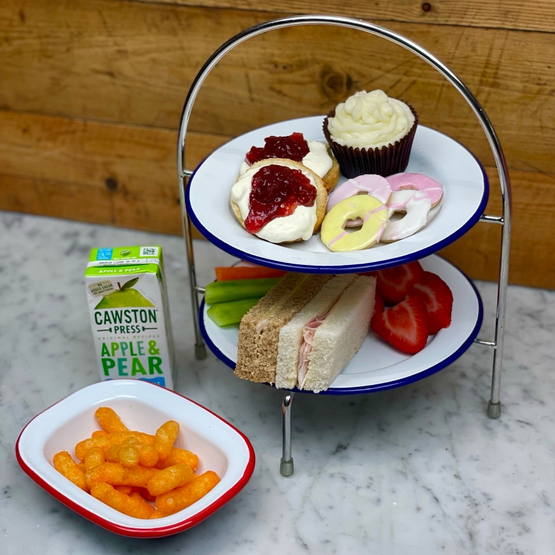 Afternoon tea at home for kids
