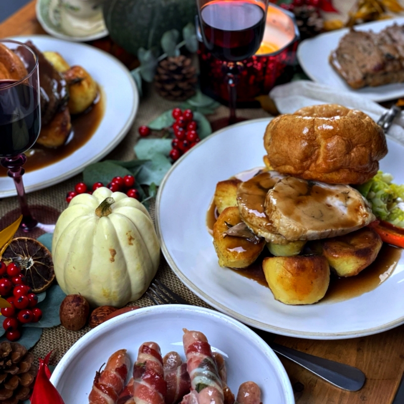 christmas roast turkey private chef