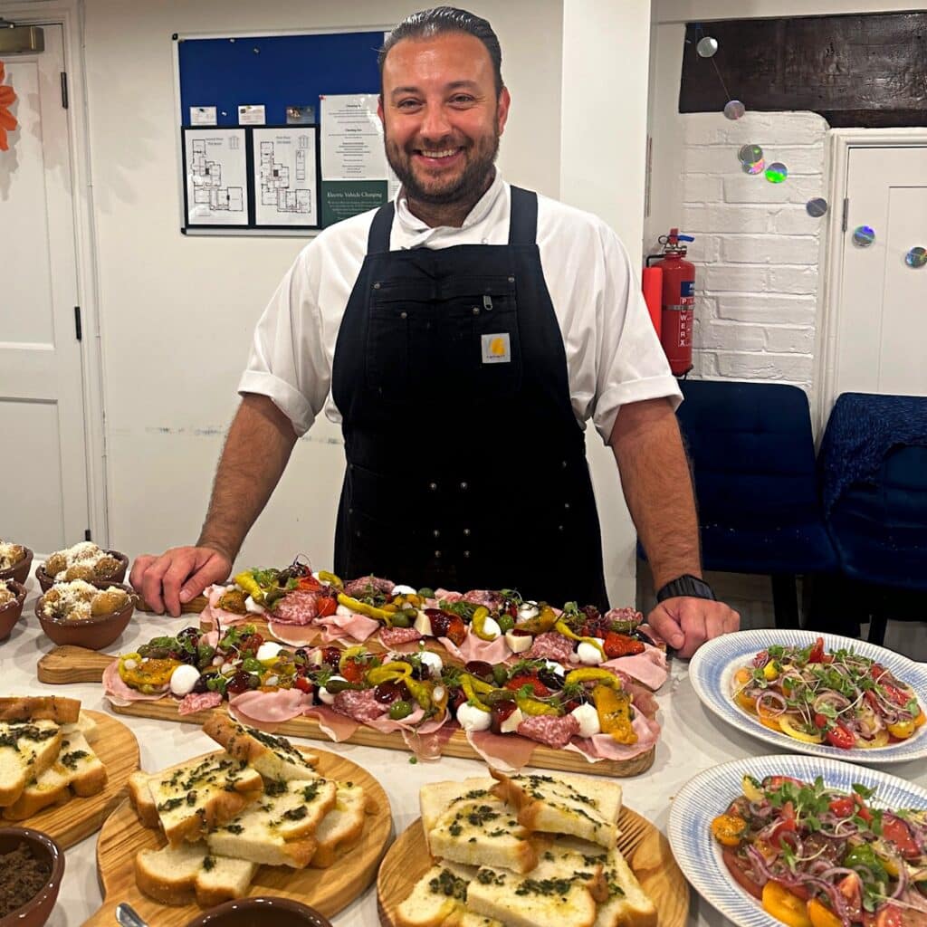 Teejay Asciak Chef Farmhouse Essex at Home