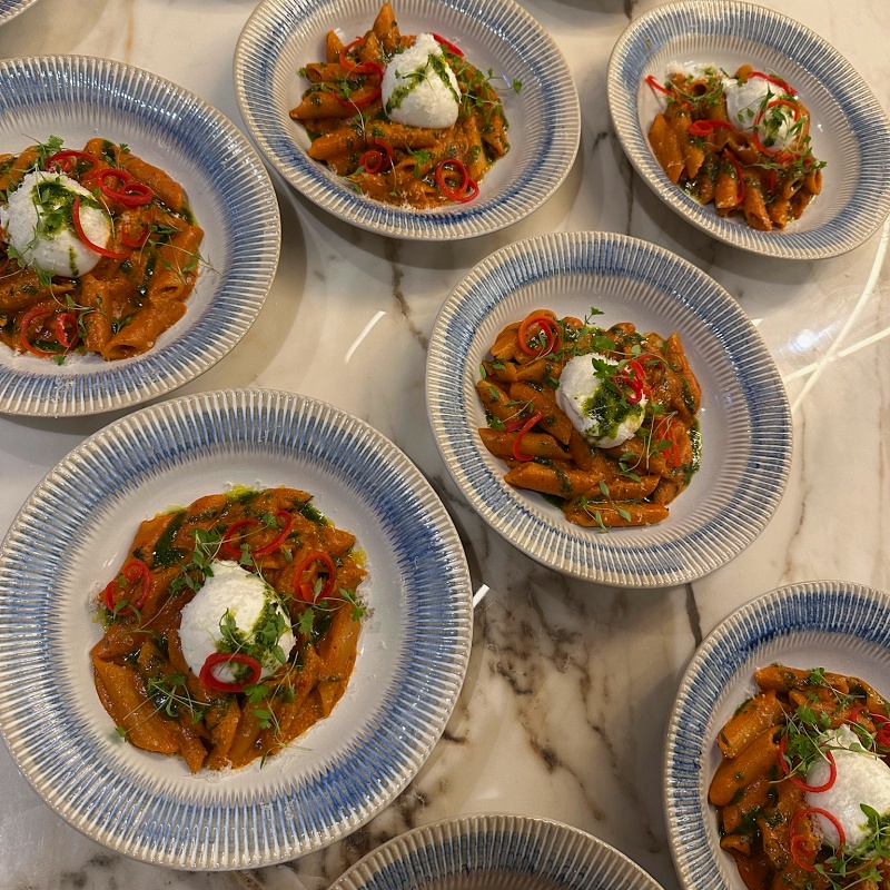 Penne Vodka Arrabiatta